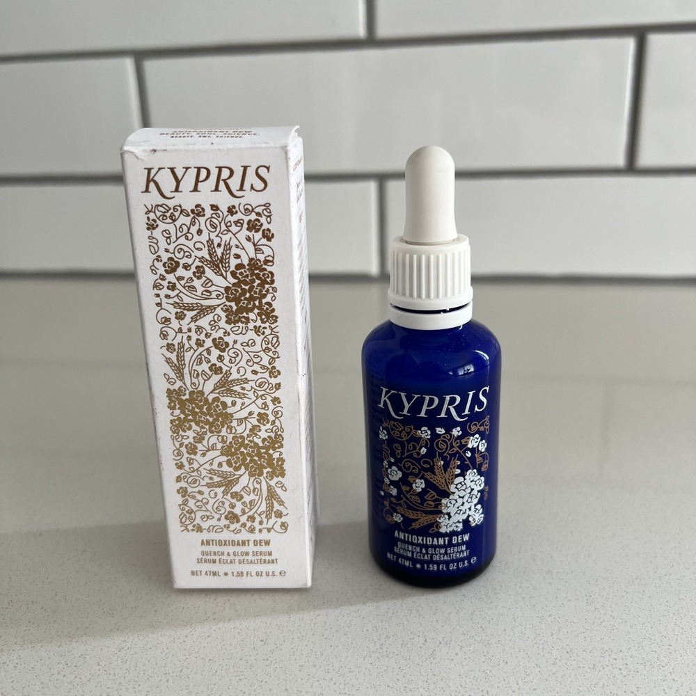 KYPRIS Antioxidant Dew Quench & Glow Serum 1.59oz New Open Box